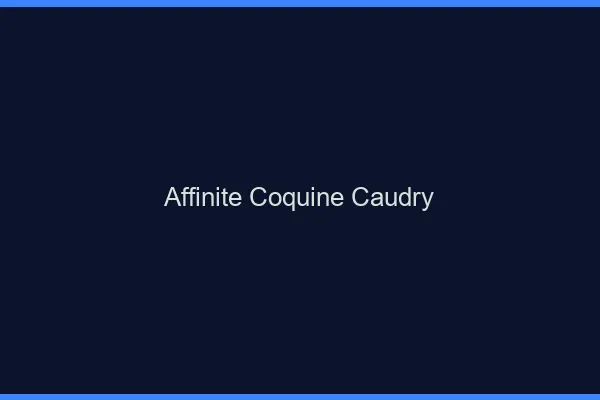 Affinité Coquine Caudry