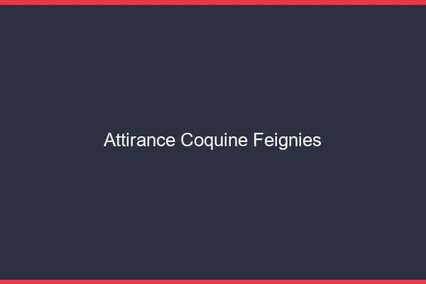 Attirance Coquine Feignies