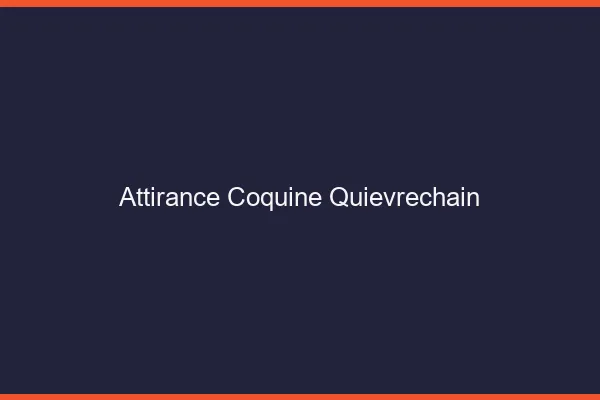 Attirance Coquine Quiévrechain
