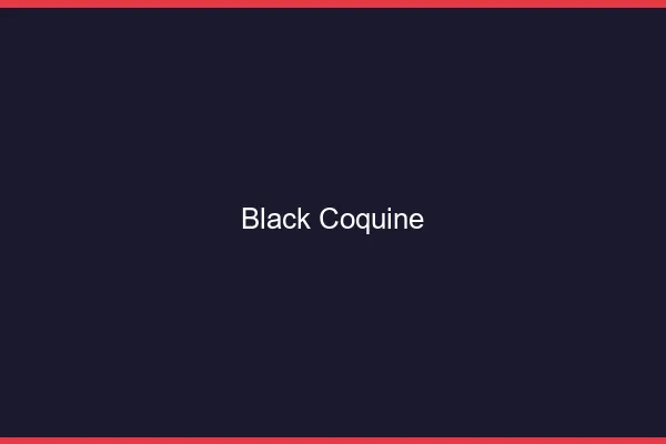 Black coquine
