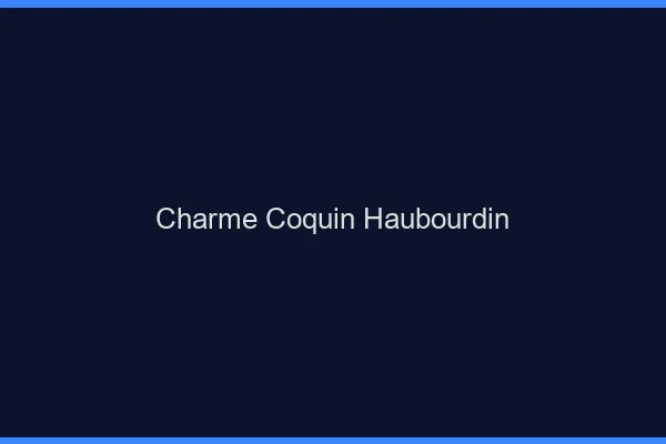 Charme Coquin Haubourdin