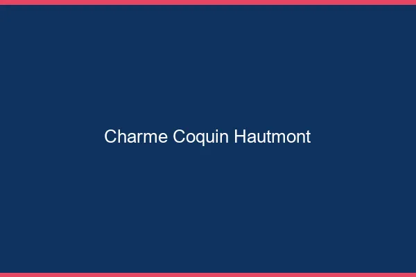 Charme Coquin Hautmont