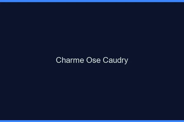 Charme Osé Caudry