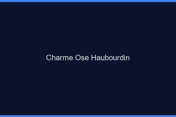 Charme Osé Haubourdin