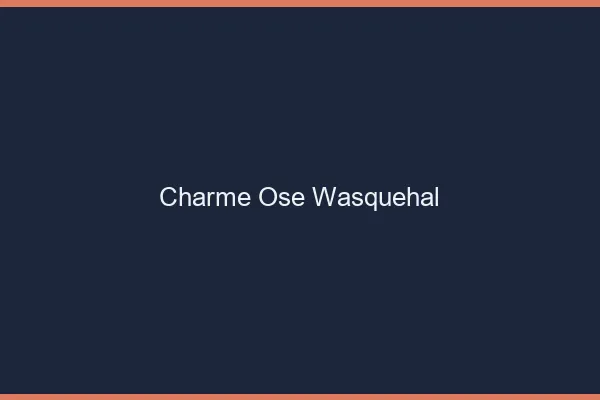 Charme Osé Wasquehal
