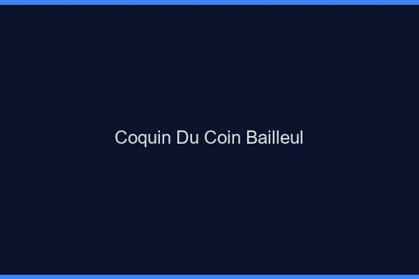 Coquin du Coin Bailleul
