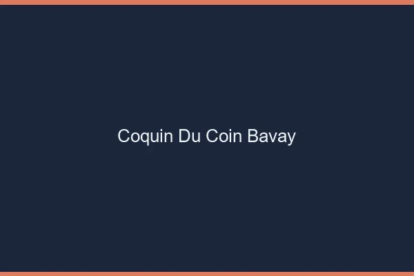 Coquin du Coin Bavay