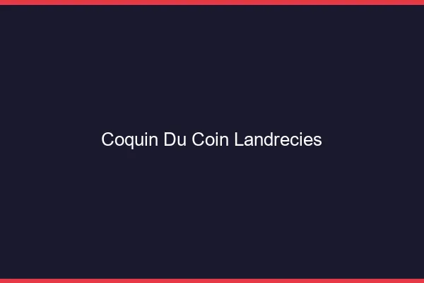 Coquin du Coin Landrecies