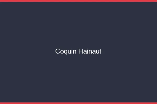 Coquin Hainaut
