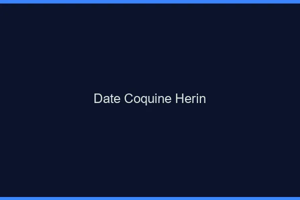 Date Coquine Hérin