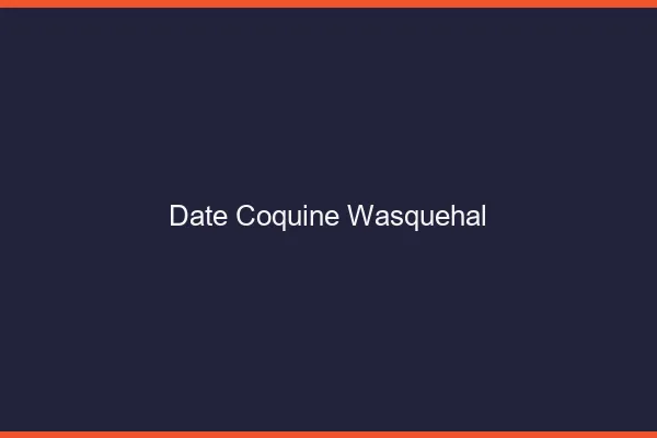Date Coquine Wasquehal