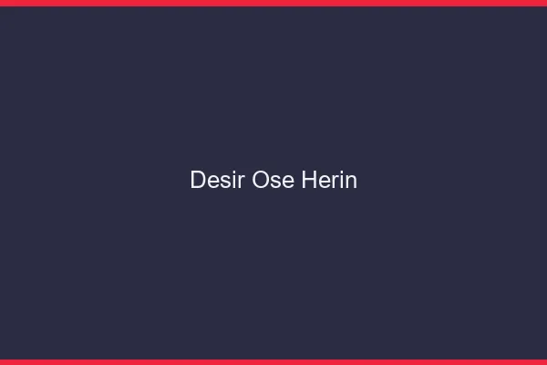 Désir Osé Hérin
