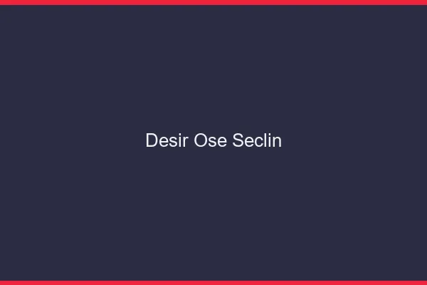 Désir Osé Seclin