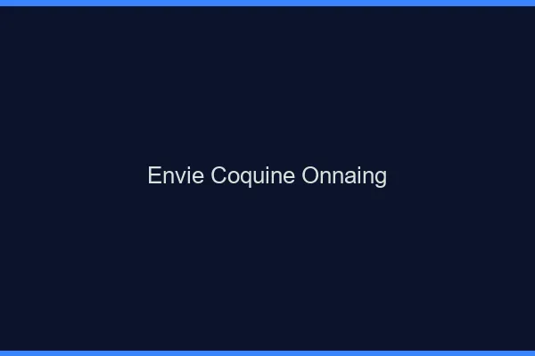 Envie Coquine Onnaing