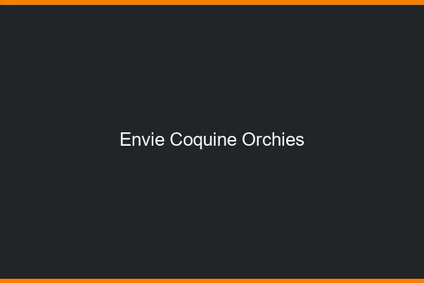 Envie Coquine Orchies