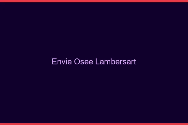 Envie Osée Lambersart