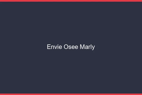 Envie Osée Marly