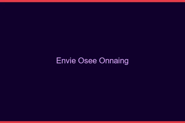 Envie Osée Onnaing