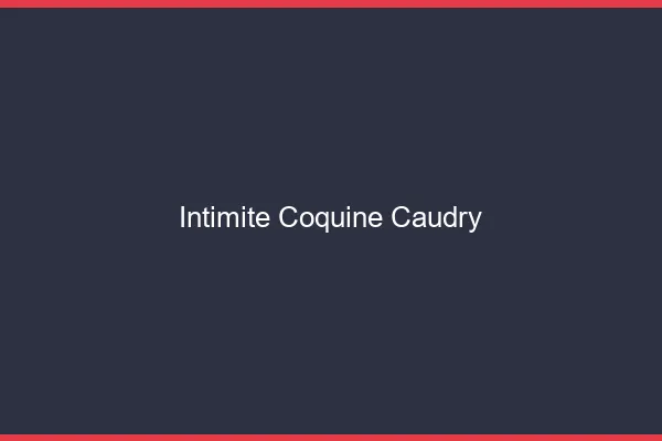 Intimité Coquine Caudry