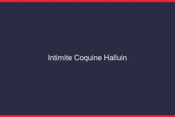 Intimité Coquine Halluin