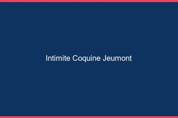 Intimité Coquine Jeumont