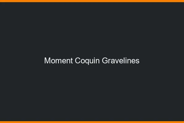 Moment Coquin Gravelines