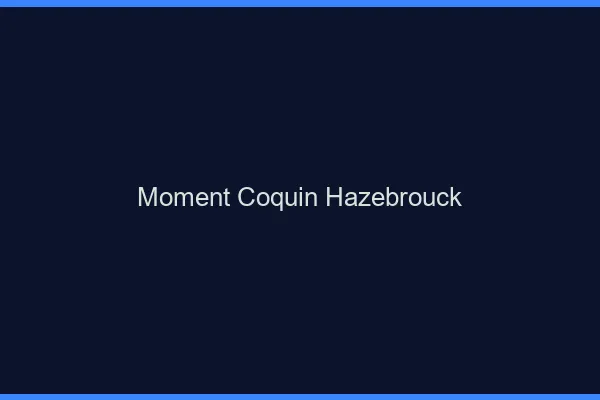 Moment Coquin Hazebrouck