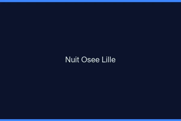 Nuit Osée Lille