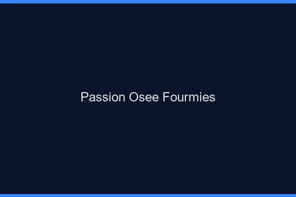Passion Osée Fourmies