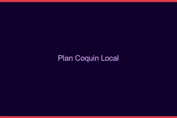 Plan coquin local