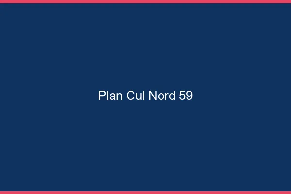 Plan cul Nord 59