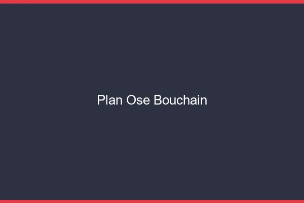 Plan Osé Bouchain