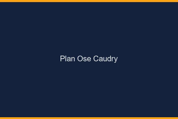 Plan Osé Caudry