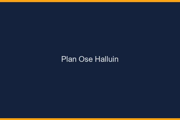 Plan Osé Halluin