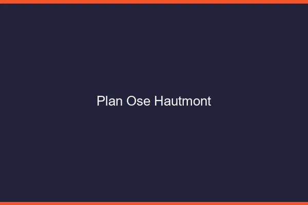 Plan Osé Hautmont