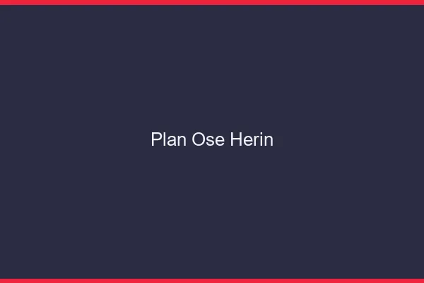 Plan Osé Hérin