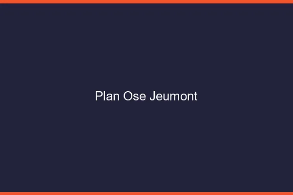Plan Osé Jeumont