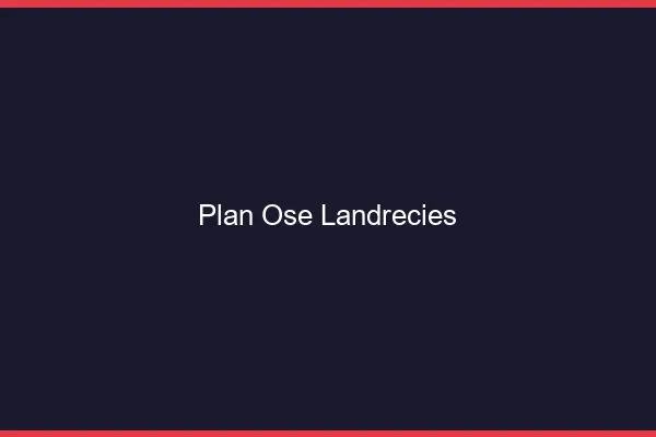 Plan Osé Landrecies