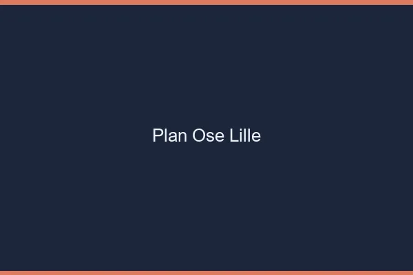 Plan Osé Lille