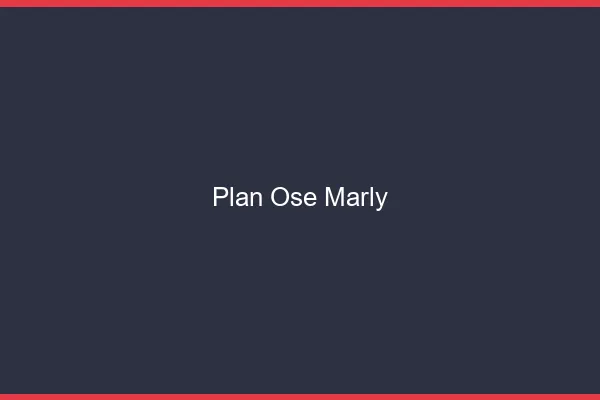 Plan Osé Marly