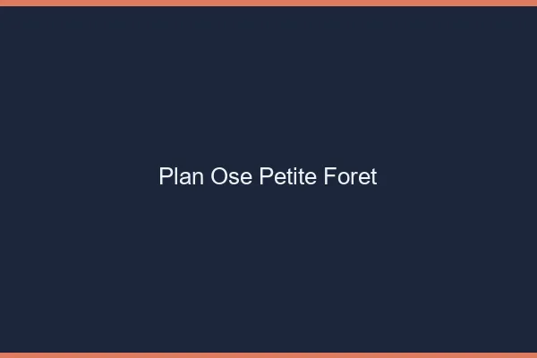 Plan Osé Petite-Forêt