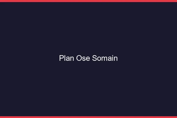 Plan Osé Somain