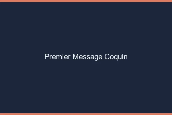 Premier message coquin