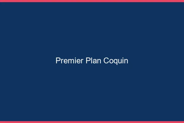 Premier plan coquin