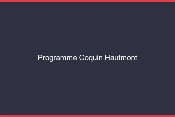 Programme Coquin Hautmont