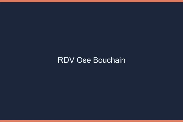 RDV Osé Bouchain