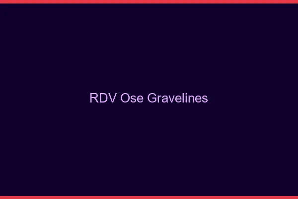 RDV Osé Gravelines