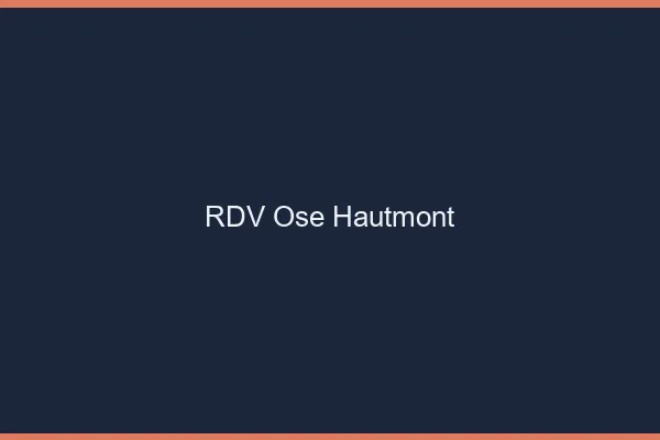 RDV Osé Hautmont