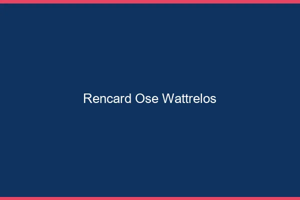 Rencard Osé Wattrelos