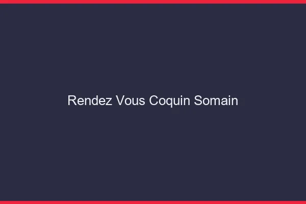 Rendez-Vous Coquin Somain